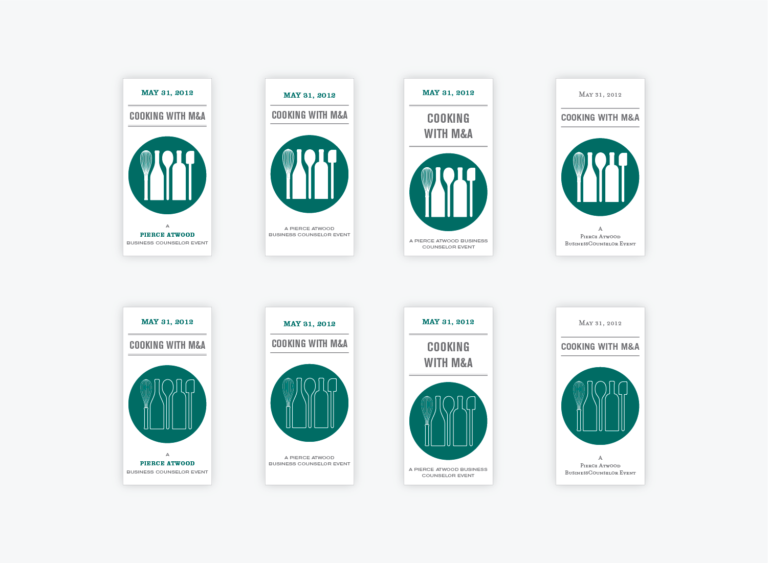 A look at the working badges.