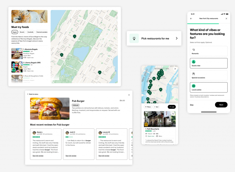 New restaurant features