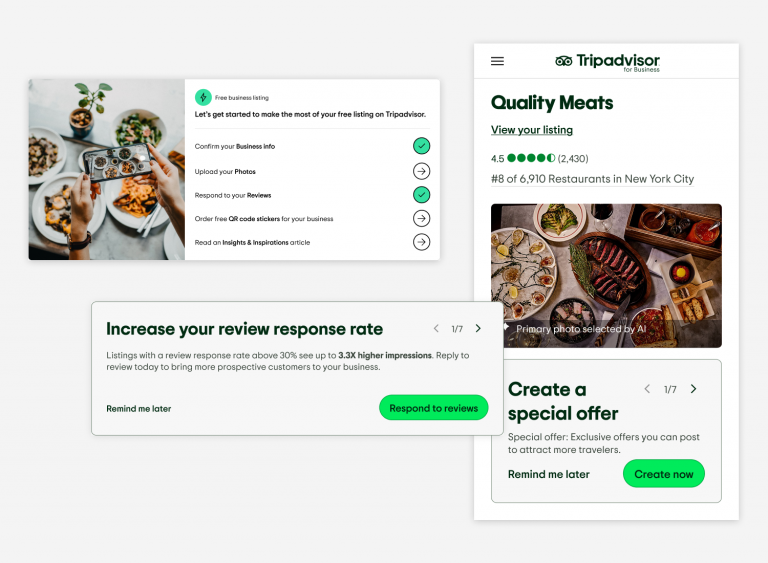 Starter checklist and Next Best Thing cards.